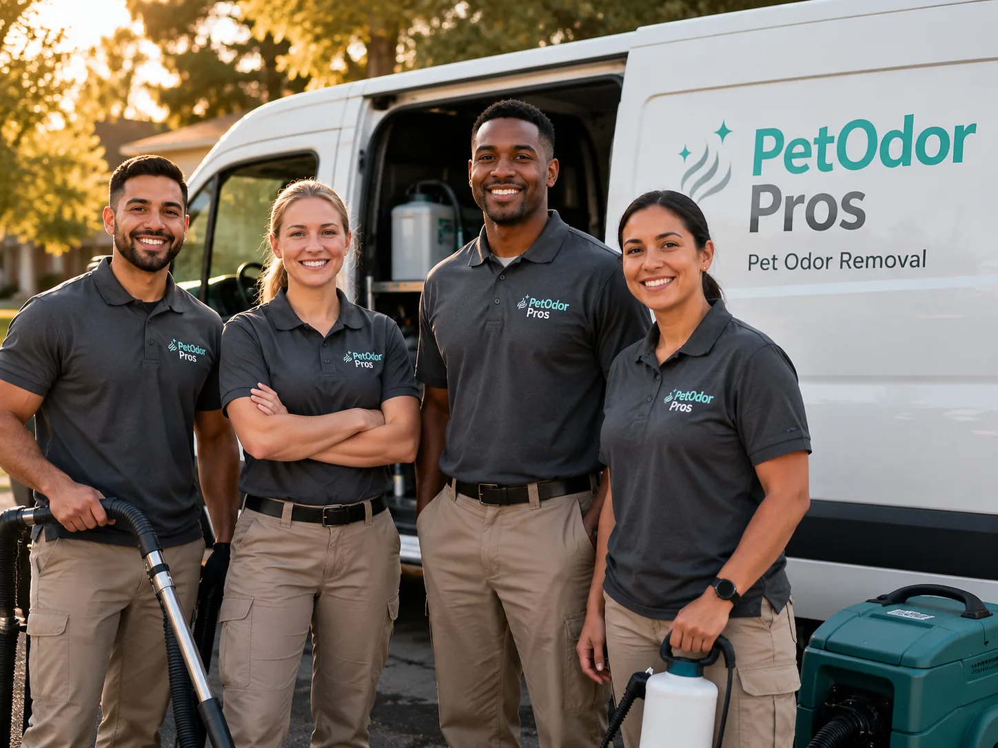 Pet Odor Removal team serving Yettem, CA